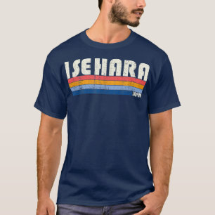 Camiseta Isehara estilo retro vintage de los años 70, Japón