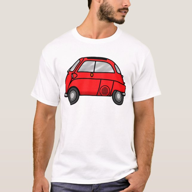 Camiseta Isetta rojo (Anverso)