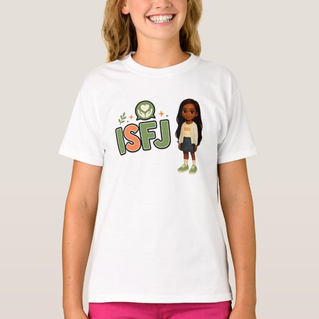 Camiseta ISFJ — A Guardiã da Harmonia (Anverso)