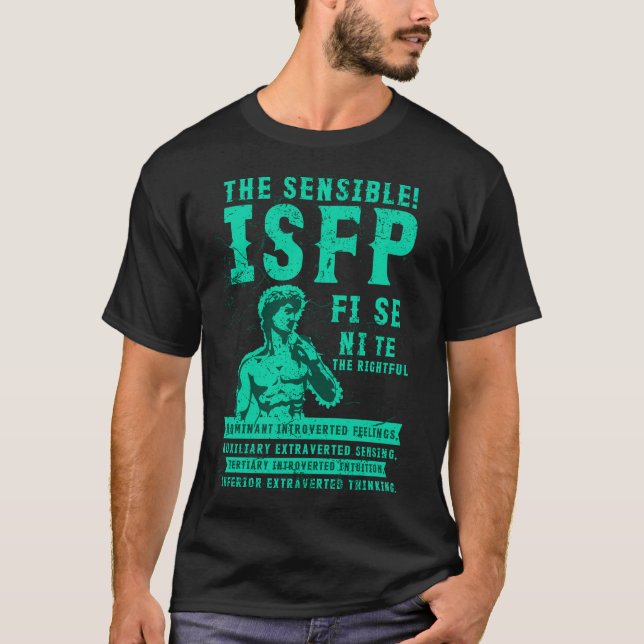 Camiseta ISFP Personalidad tipo Los regalos de Peacemaker p (Anverso)