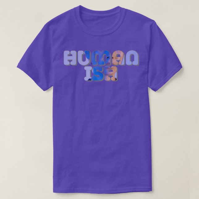 CAMISETA ISH HUMANO (Diseño del anverso)