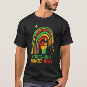 Camiseta Ish libre de arcoiris en junio de 1865