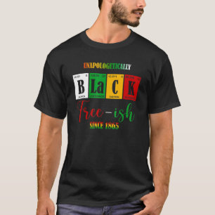 Camiseta Ish sin arrepentimiento negro desde 1865
