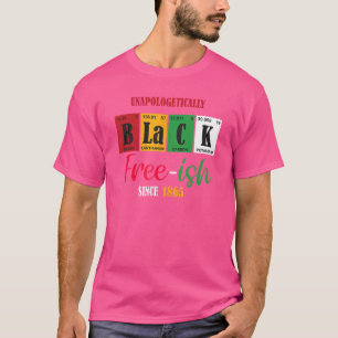 Camiseta Ish sin remordimientos en negro desde 1865