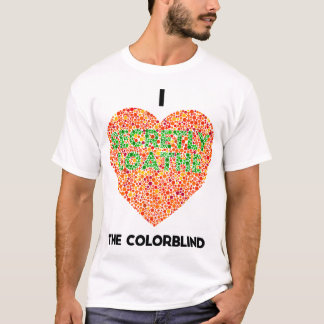Camiseta Ishihara Colorciego Test I Heart The Colorciego