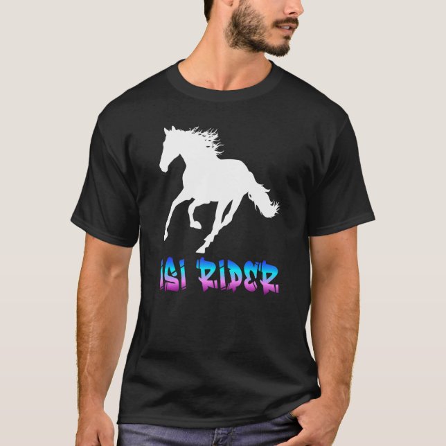 Camiseta Isi Rider Para Chicas Riders Horse (Anverso)