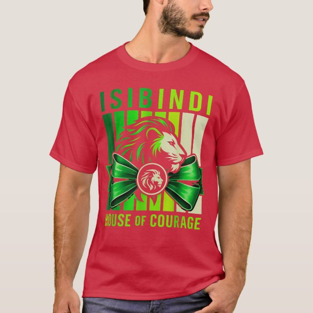 Camiseta Isibindi Casa de Coraje RCA Espíritu Escolar para  (Anverso)
