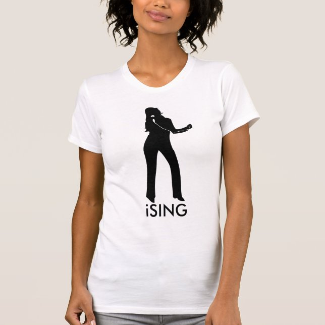 Camiseta iSING (Anverso)