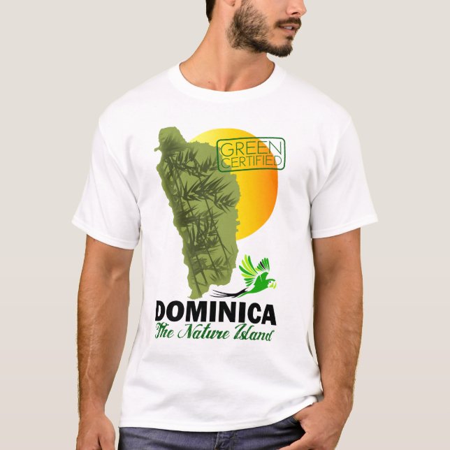 CAMISETA ISLA 7 DE DOMINICA (Anverso)