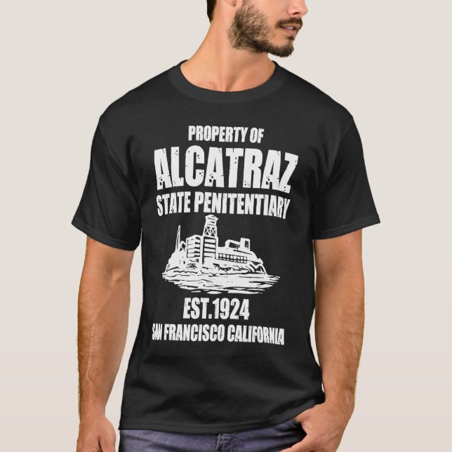 Camiseta Isla Alcatraz de San Francisco (Anverso)