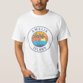 Camiseta Isla Amelia, Florida, un anticuado estilo clásico