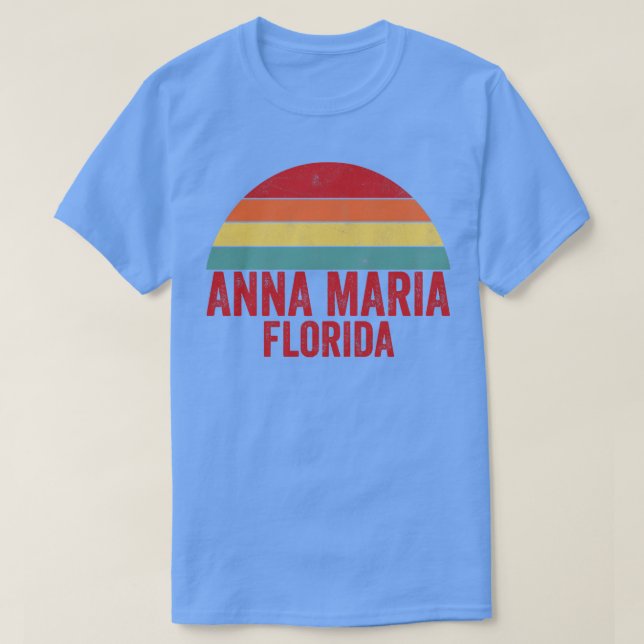 Camiseta Isla Anna Maria Florida (Diseño del anverso)