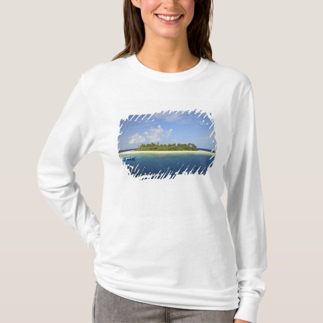 Camiseta Isla Baughagello, atolón South Huvadhoo, (Anverso)