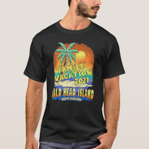 Camiseta Isla Cabeza Calva Vacaciones Familiares de Carolin