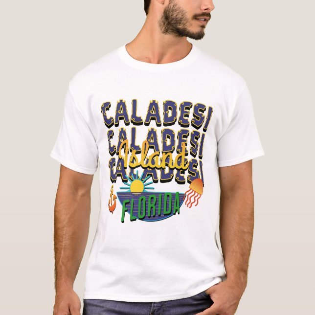 Camiseta Isla Caladesi, Florida (Anverso)