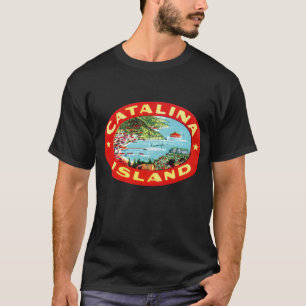 Camiseta Isla California de Catalina del vintage
