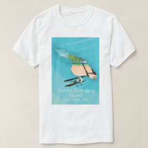 Camiseta Isla California los E.E.U.U. de Santa Catalina