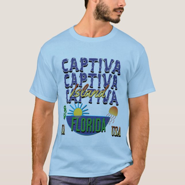 Camiseta Isla Captiva, Florida (Anverso)