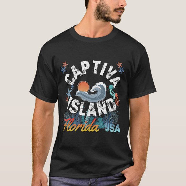Camiseta Isla Captiva, Florida (Anverso)