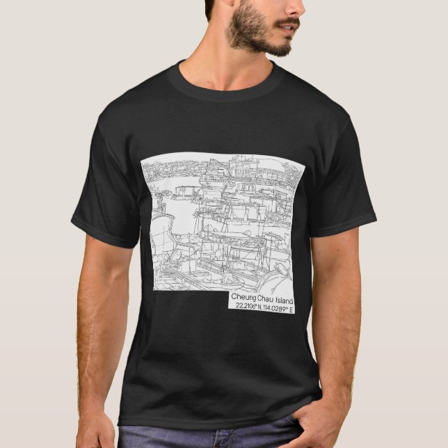 Camiseta Isla Cheung Chau (Anverso)