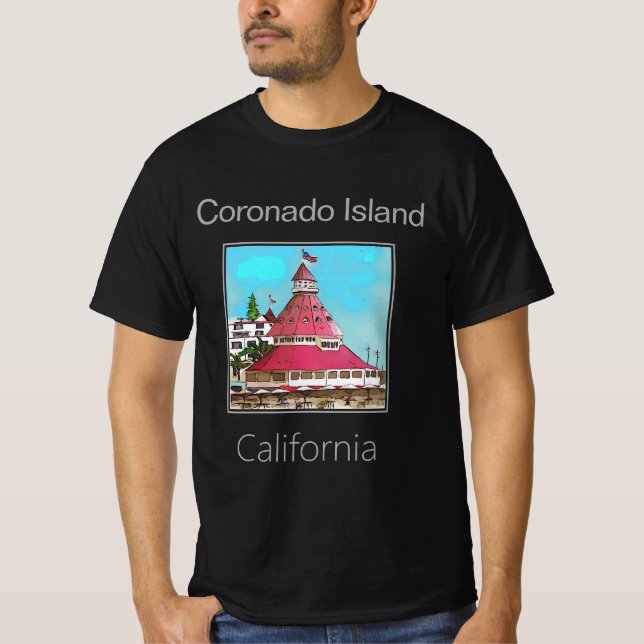 Camiseta Isla Coronado, California (Anverso)