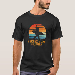 Camiseta Isla Coronado California Sasquatch Souvenir