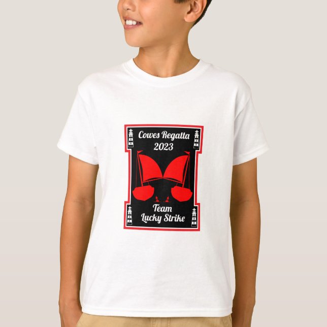 Camiseta Isla Cowes de Wight Yacht Regatta (Anverso)