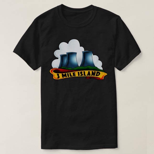 Camiseta Isla de 3 Millas (Diseño del anverso)