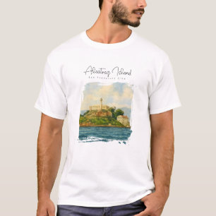 Camiseta Isla de Alcatraz – Lugar emblemático de San Franci