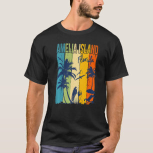 Camiseta Isla de Amelia Florida Vacaciones familiares coinc