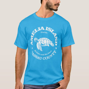 Camiseta Isla de Amelia (tortuga marina)