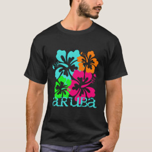 Camiseta Isla de Aruba Playa Paraíso Tropical Surf O