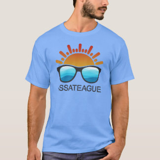 Camiseta Isla de Assateague Maryland Virginia Sunganteojos