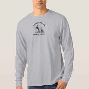 Camiseta Isla de bloque