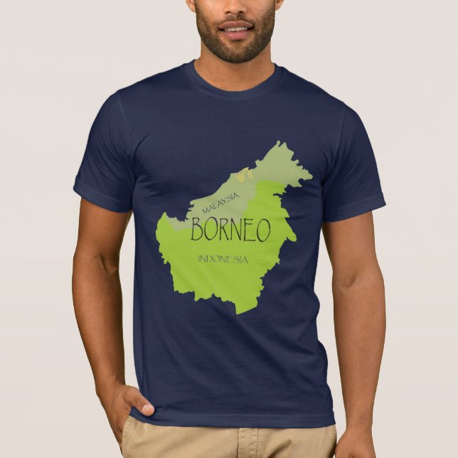 Camiseta Isla de Borneo (Anverso)