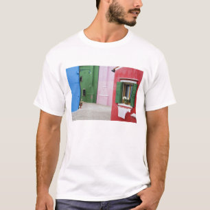 Camiseta Isla de Burano, Burano, Italia. Colorido Burano 2