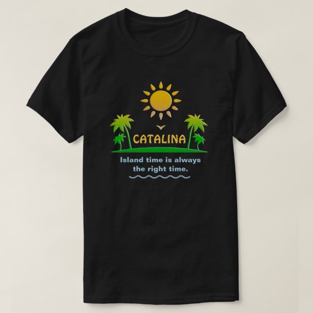 Camiseta Isla de Catalina, CA (Diseño del anverso)