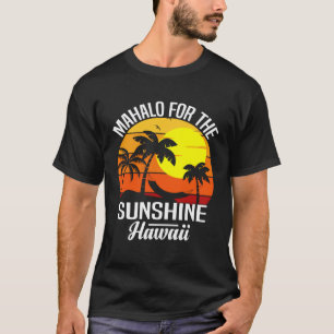 Camiseta Isla de Hawái con olas de sol y palmeras 6