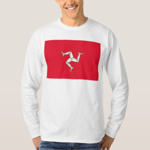 Camiseta Isla de la bandera del hombre