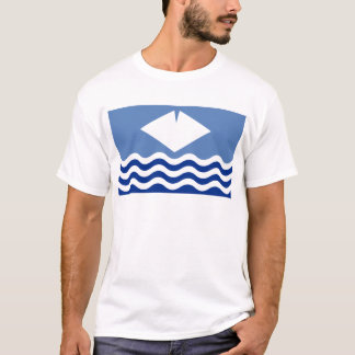 Camiseta Isla de la bandera del Wight