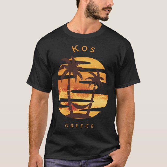 Camiseta Isla de la Isla Mediterránea del Sur de Ageo (Anverso)