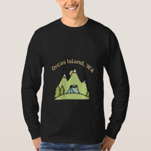 Camiseta Isla de las Orcas Wa Montañas Senderismo C