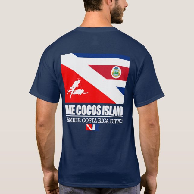 Camiseta Isla de los Cocos (sq.) (Reverso)