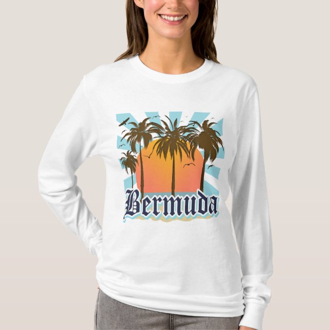 Camiseta Isla de los recuerdos de Bermudas (Anverso)