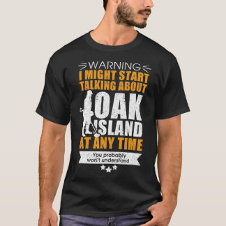 Camiseta Isla de los robles para los que realizan la detecc