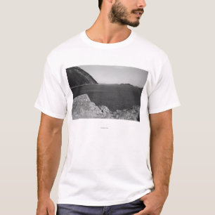Camiseta Isla de Lummi, WA - visión desde las rocas de