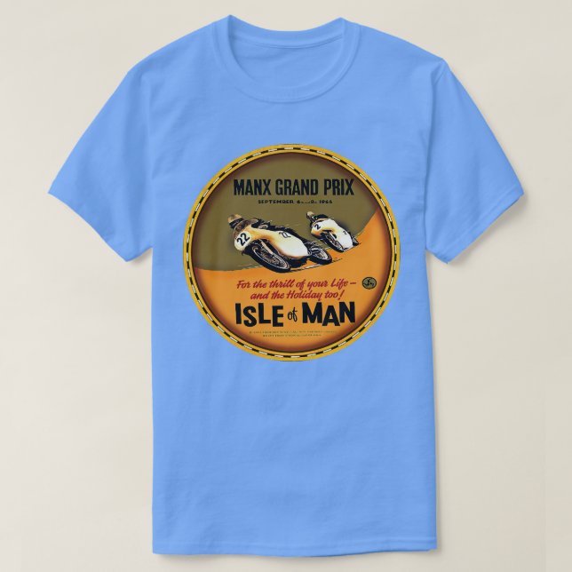 Camiseta Isla de Man (Diseño del anverso)
