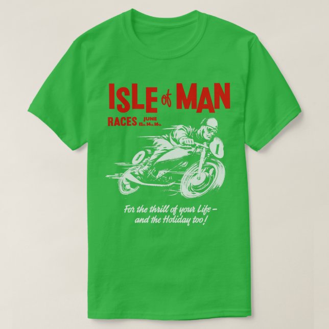 CAMISETA ISLA DE MAN (Diseño del anverso)