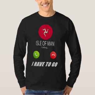 Camiseta Isla De Man Bandera Souvenir Isle Of Man Me Llama