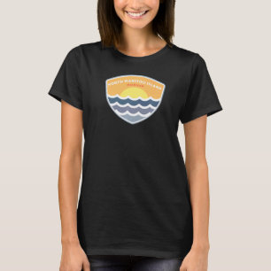 Camiseta Isla de Manitou Norte Michigan MI Recuerdo de vaca